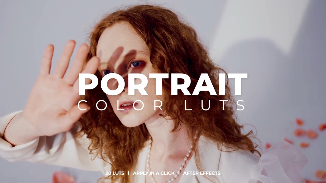 افکت رنگ آماده لاتس -Portrait Color LUTs