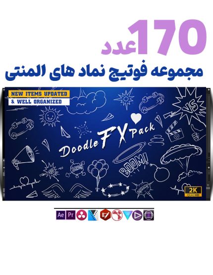 مجموعه ویدیو های المنتوری کارتونی - فوتیج ویدیویی FX Pack