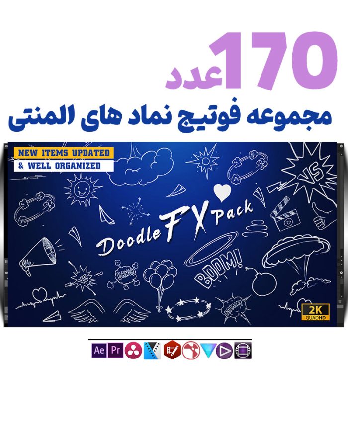 مجموعه ویدیو های المنتوری کارتونی - فوتیج ویدیویی FX Pack
