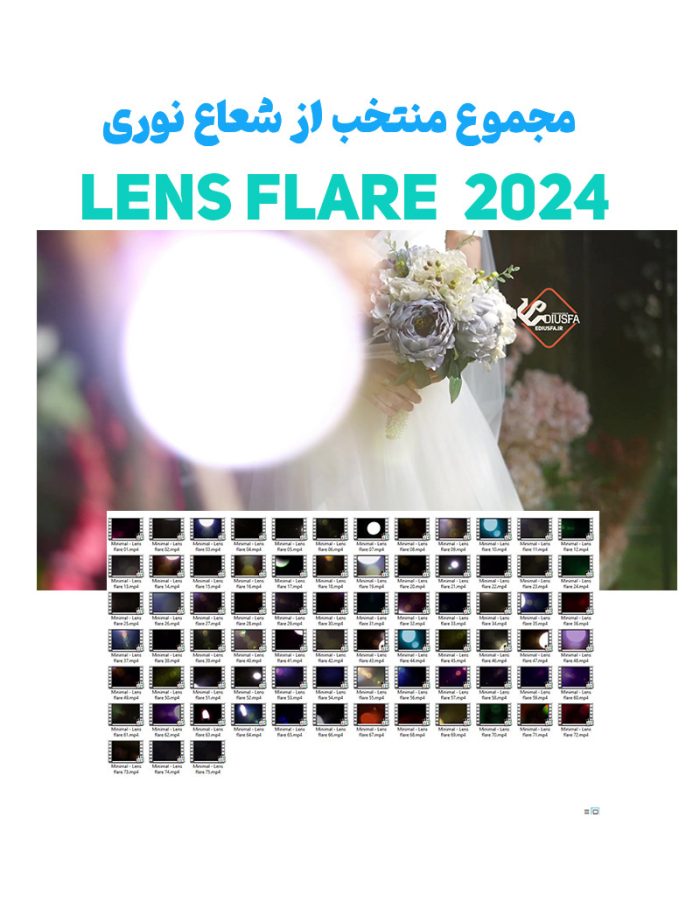 مجموعه فوتیج ویدیویی Lens Flare – نسخه سوم