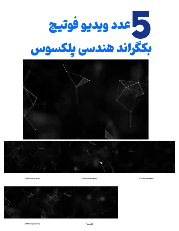 ویدیو بکگراند هندسی پلکسوس