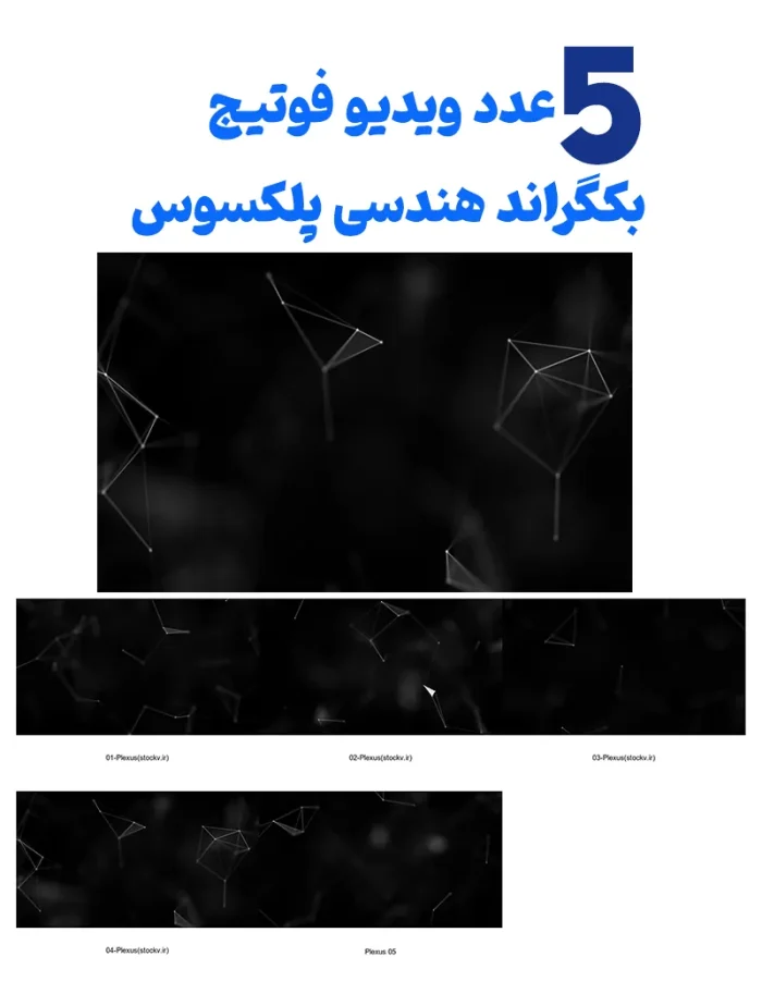 ویدیو بکگراند هندسی پلکسوس