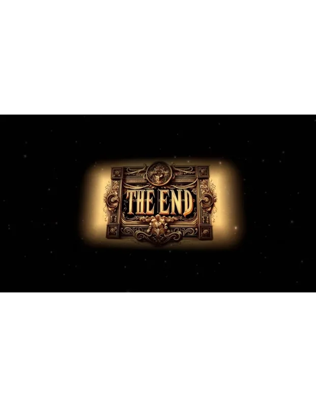 فوتیج ویدیویی پایان فیلم سبک قدیمی - حالات مختلف THE END