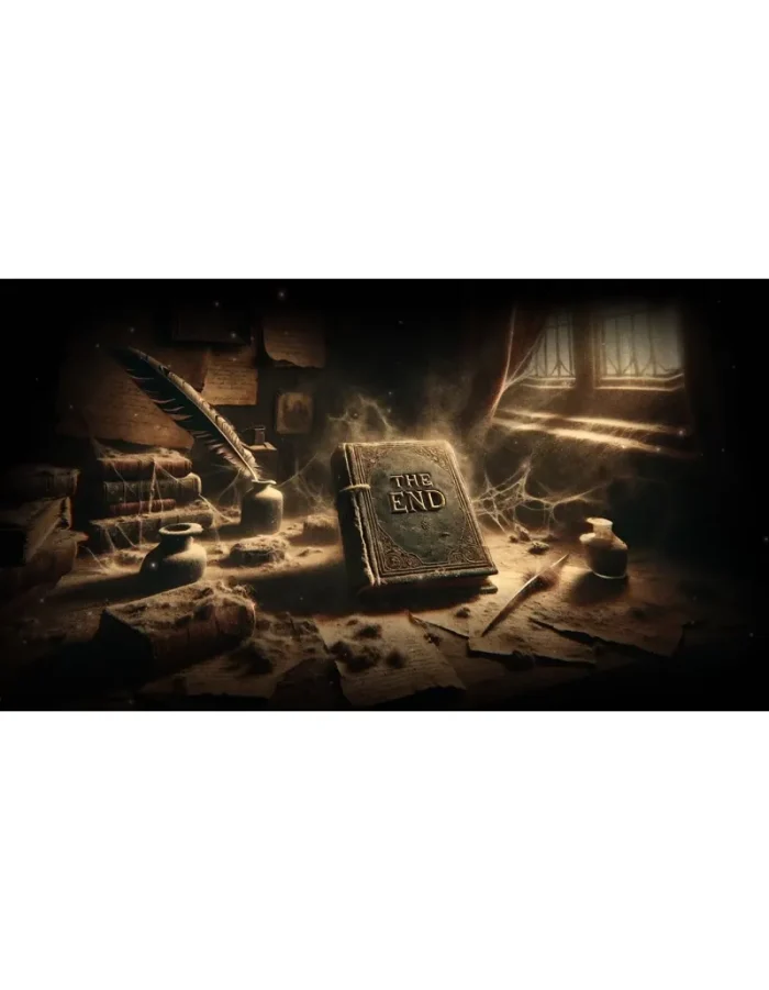 فوتیج ویدیویی پایان فیلم سبک قدیمی - حالات مختلف THE END - Image 3