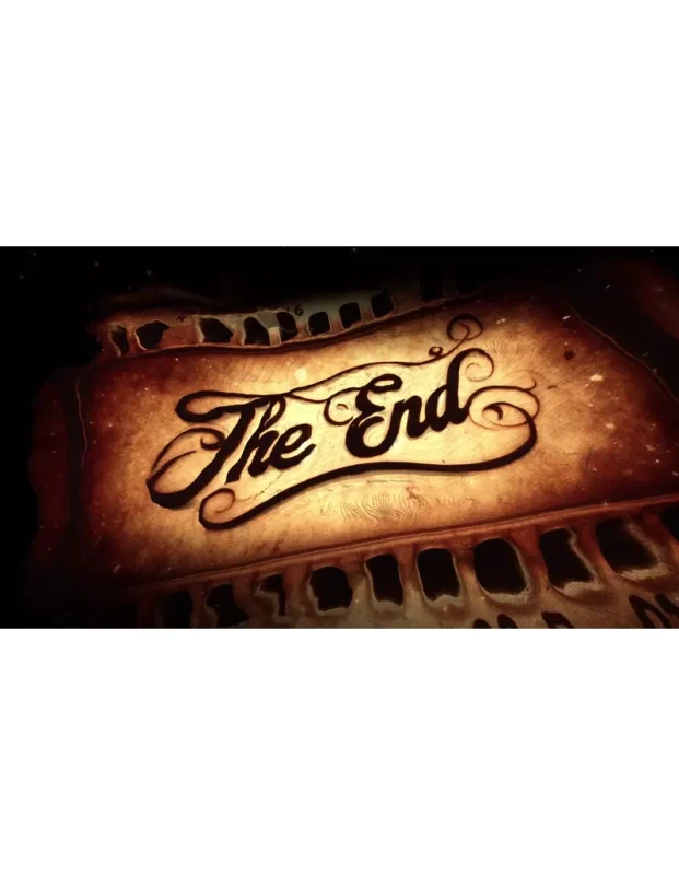 فوتیج ویدیویی پایان فیلم سبک قدیمی - حالات مختلف THE END