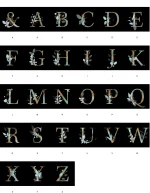 فوتیج ویدویی حروف انگلیسی عاشقانه -مجموعه حروف انگلیسی با تم زیبا - Image 2